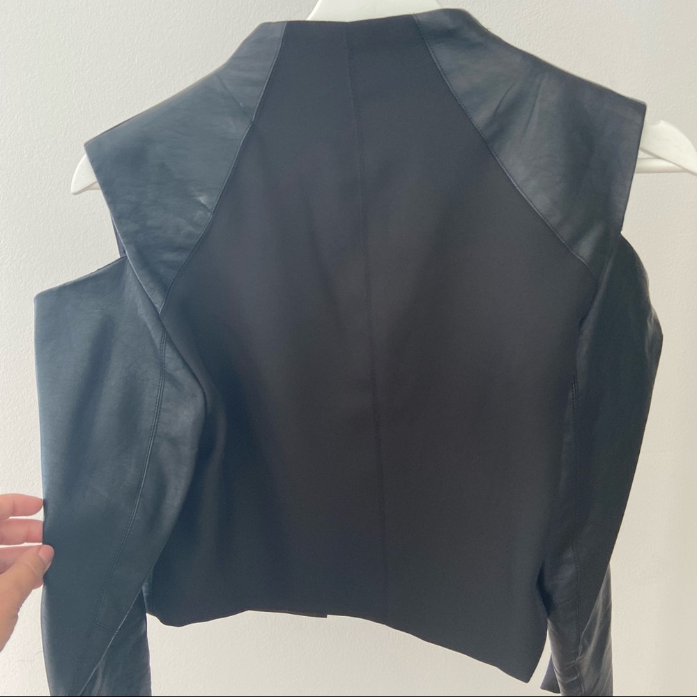 Vegan leather jacket - Picture 4 of 4